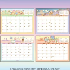 Japan Original Sanrio Characters 2025 Desk Calendar
