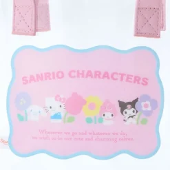 Japan Original Sanrio Characters Clear Convertible Mini Tote (Pastel Check Series)