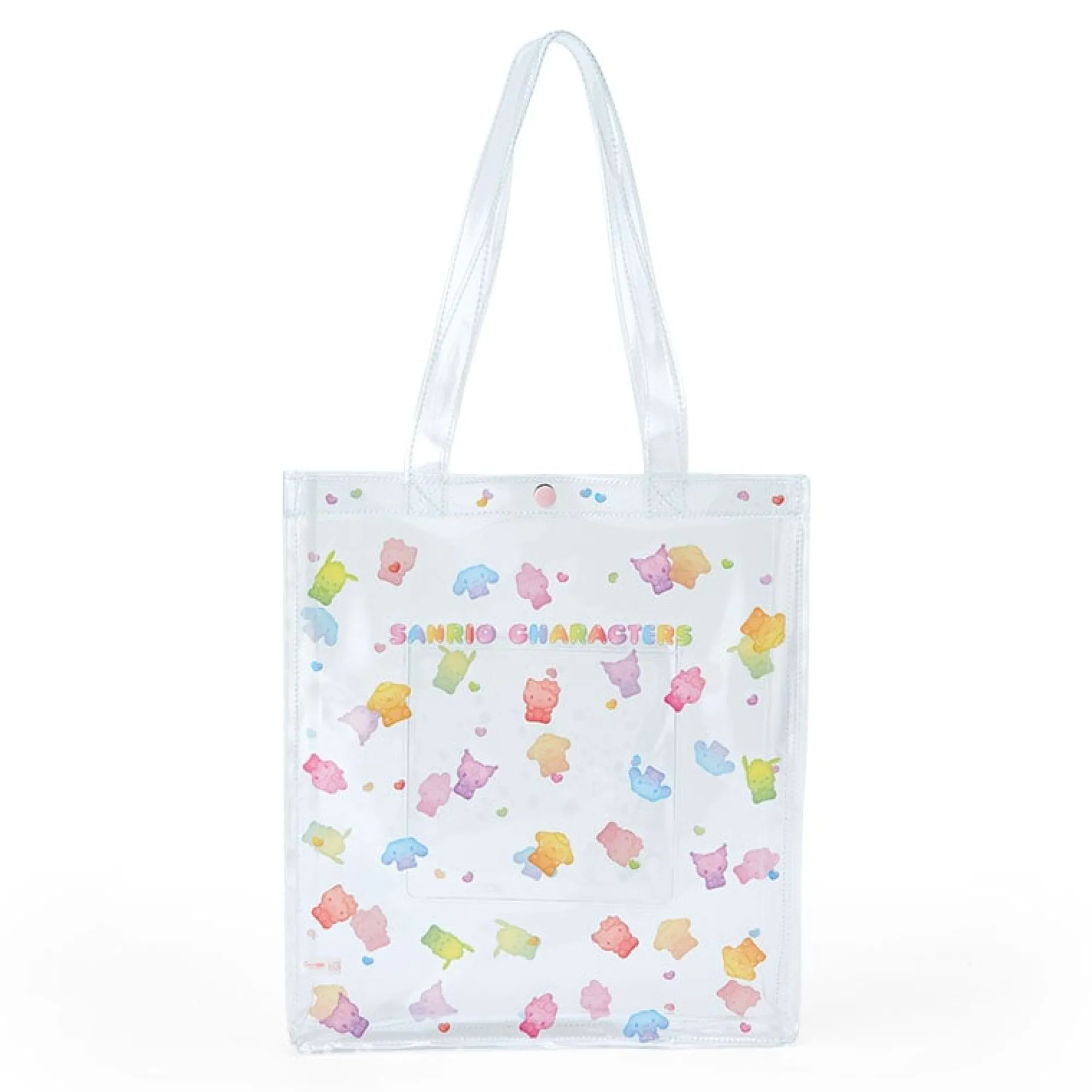 Japan Original Sanrio Characters Clear Tote Bag (Gummy Candy Series)
