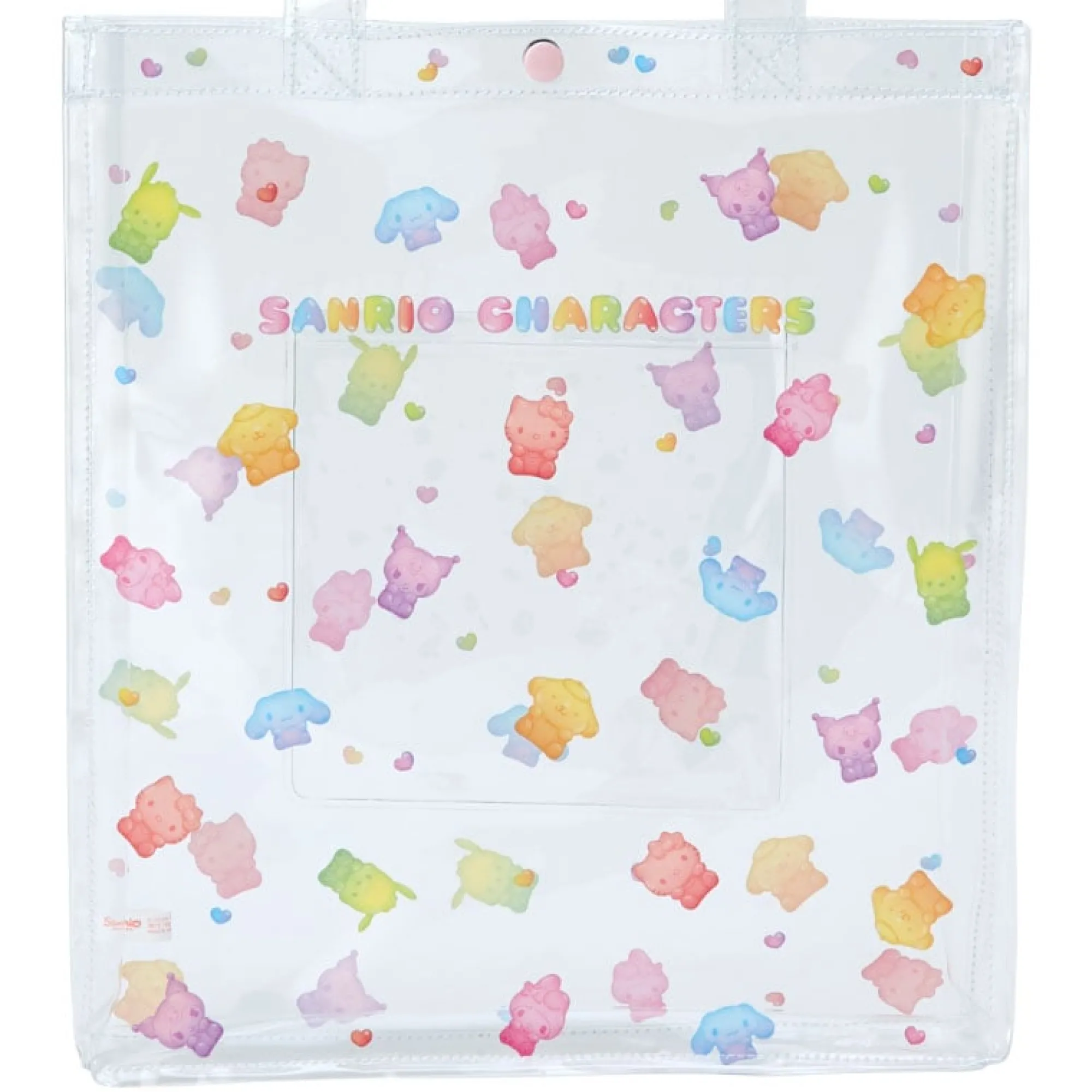 Japan Original Sanrio Characters Clear Tote Bag (Gummy Candy Series)