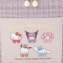 Japan Original Sanrio Characters Cosmetic Pouch (Winter Tweed Series)