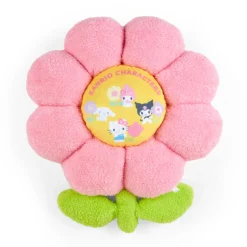 Japan Original Sanrio Characters Daisy Throw Pillow (Pastel Check Series)