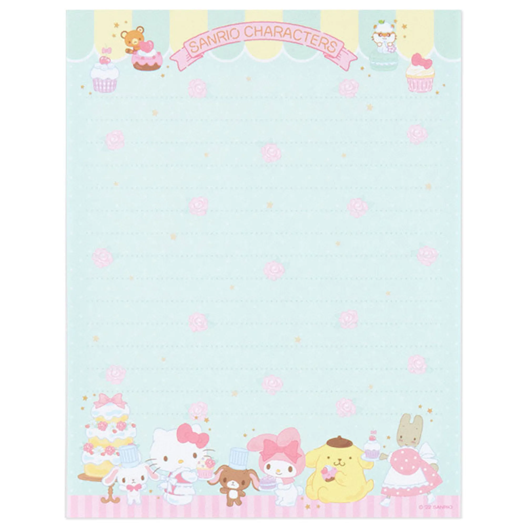 Japan Original Sanrio Characters Deluxe Letter Set
