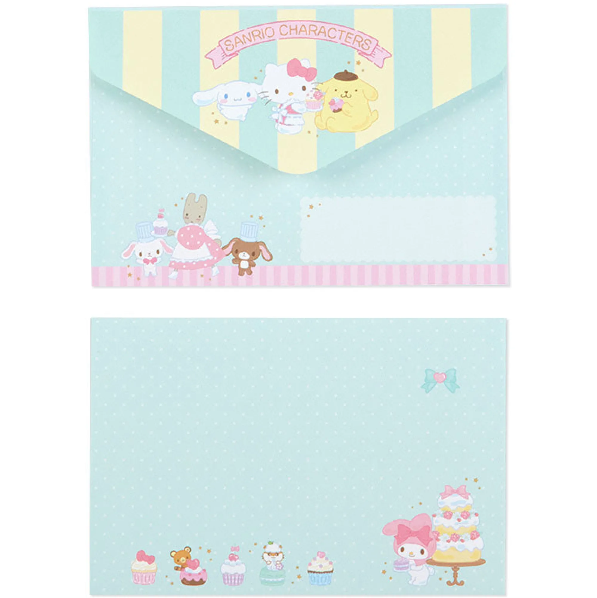 Japan Original Sanrio Characters Deluxe Letter Set