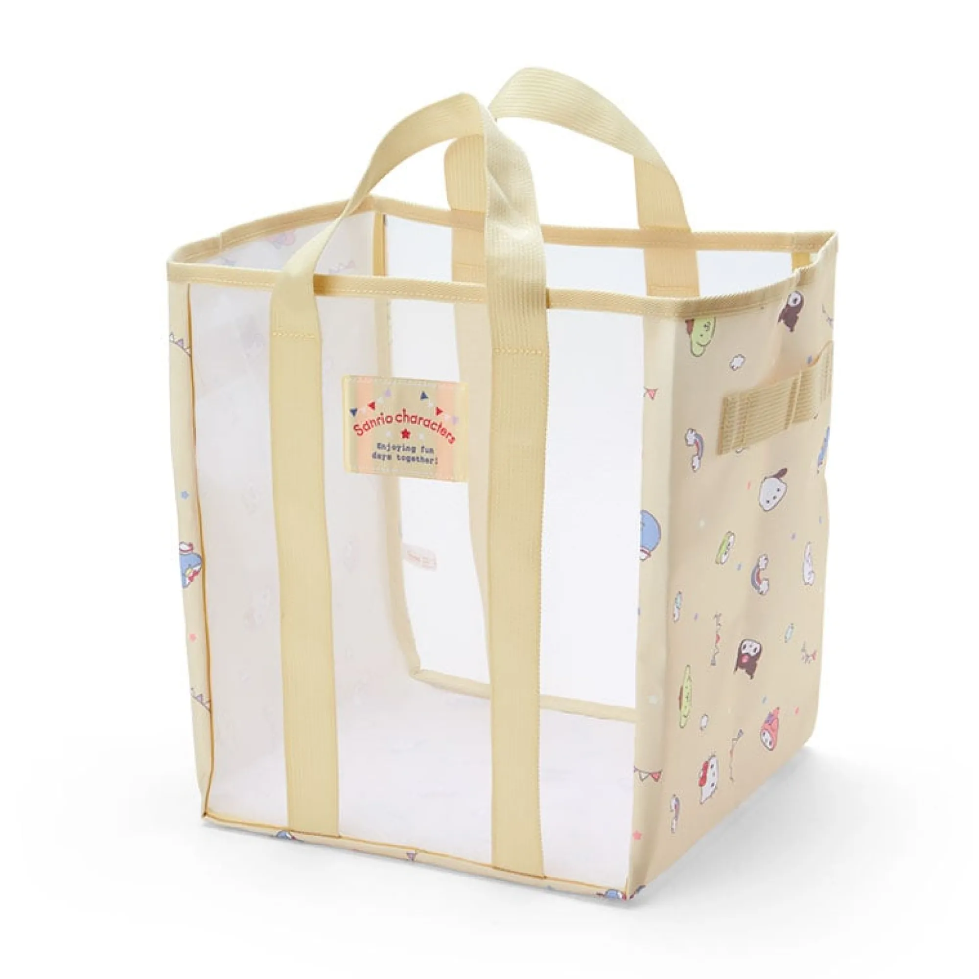 Japan Original Sanrio Characters Mesh Storage Tote (Medium)