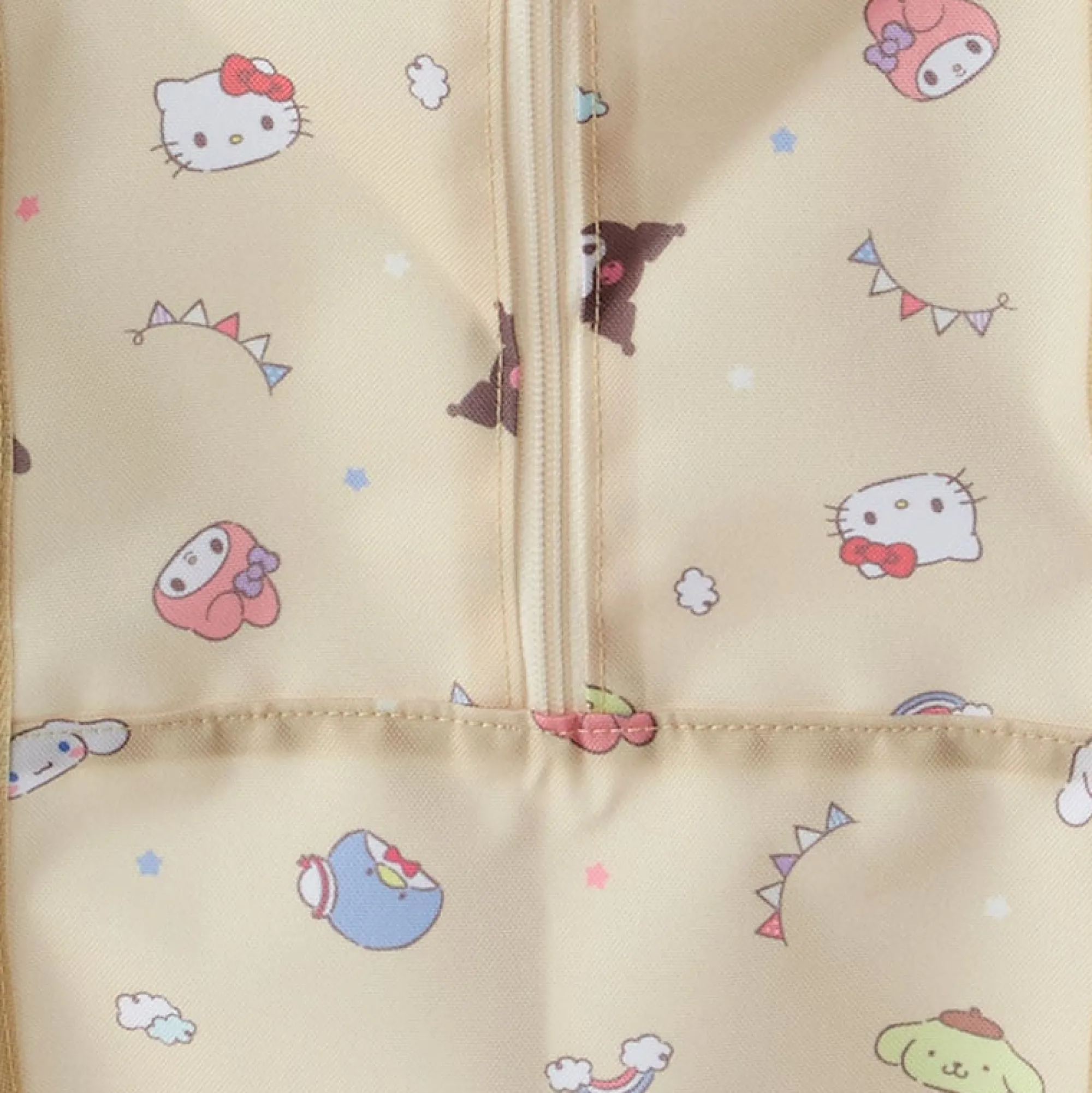 Japan Original Sanrio Characters Mesh Storage Tote (Large)