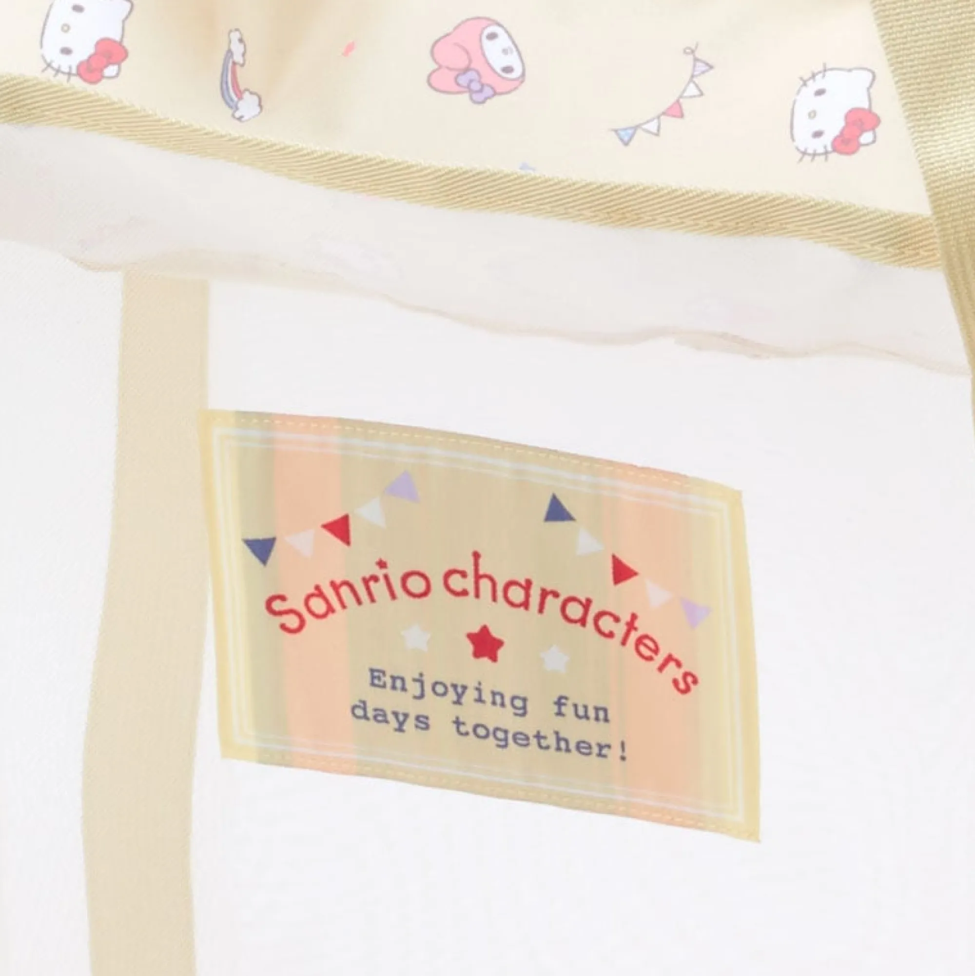 Japan Original Sanrio Characters Mesh Storage Tote (Large)