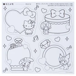 Kids Japan Original Sanrio Characters Mini Coloring & Sticker Set