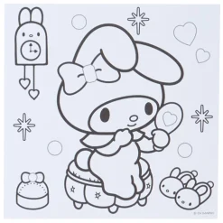 Kids Japan Original Sanrio Characters Mini Coloring & Sticker Set