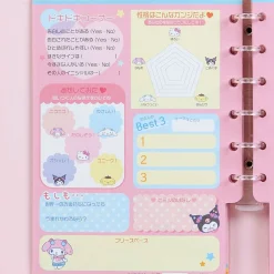 Japan Original Sanrio Characters Mini Profile Binder Notebook (My Profile Series)