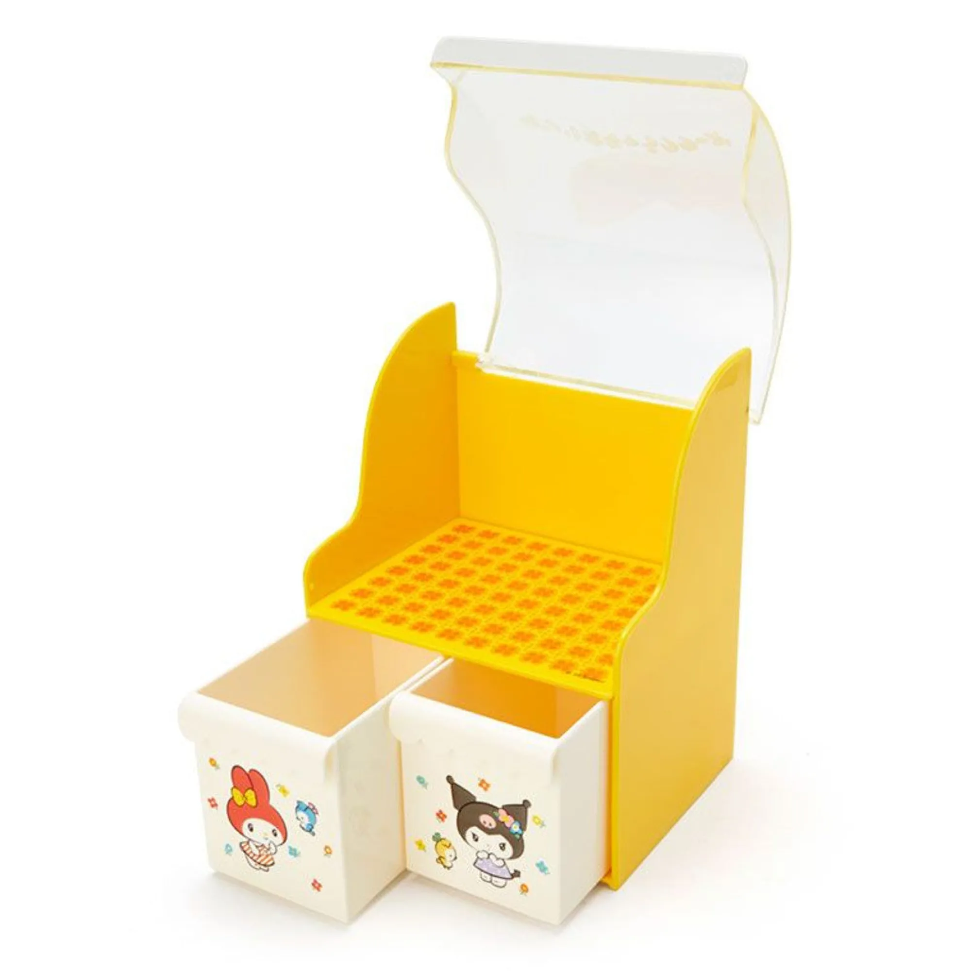 Japan Original Sanrio Characters Mini Yellow Storage Chest (Retro Room Series)