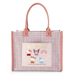Japan Original Sanrio Characters Tote Bag (Winter Tweed Series)