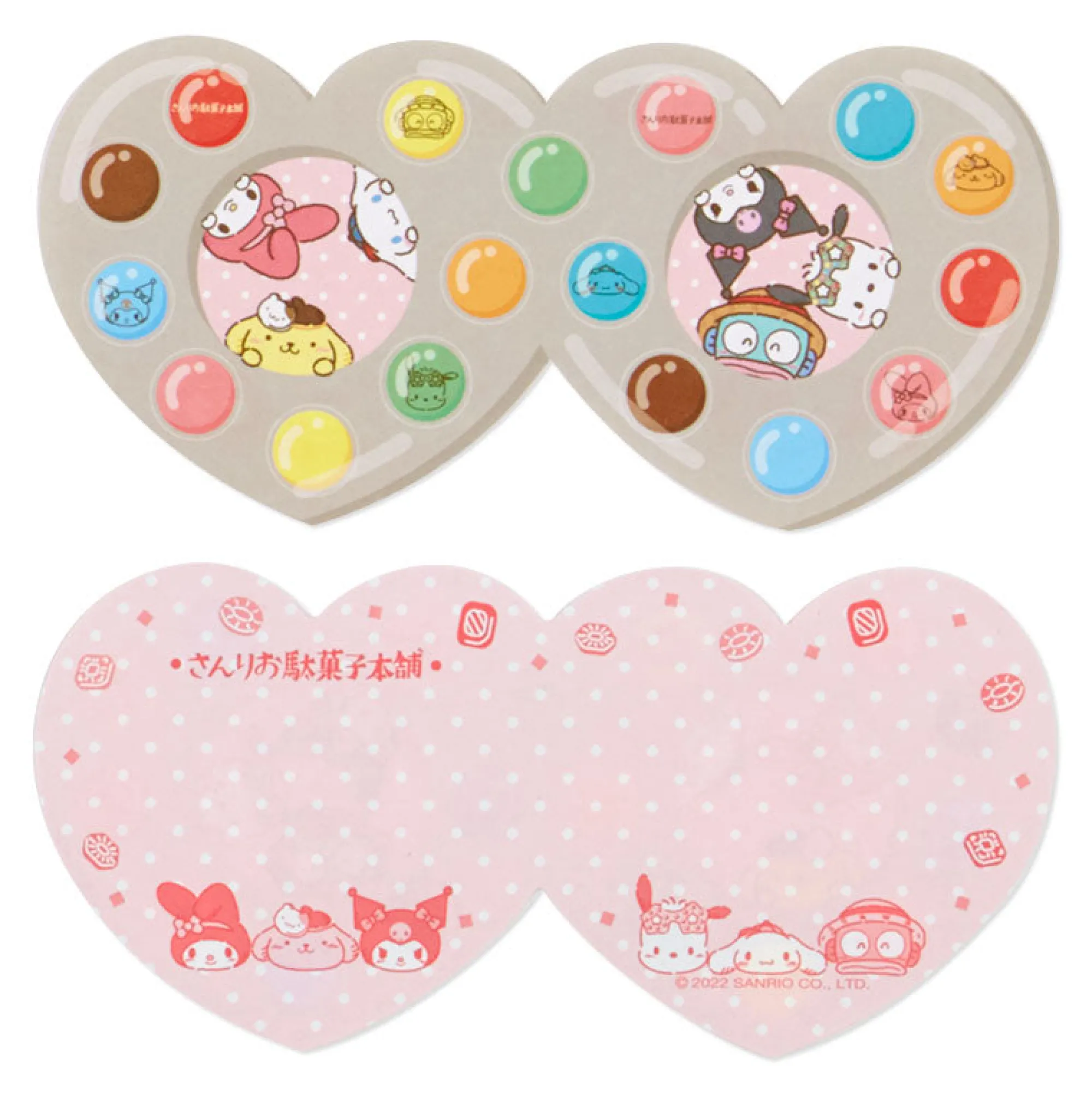 Japan Original Sanrio Characters Variety Letter Set (Dagashi Honpo Series)