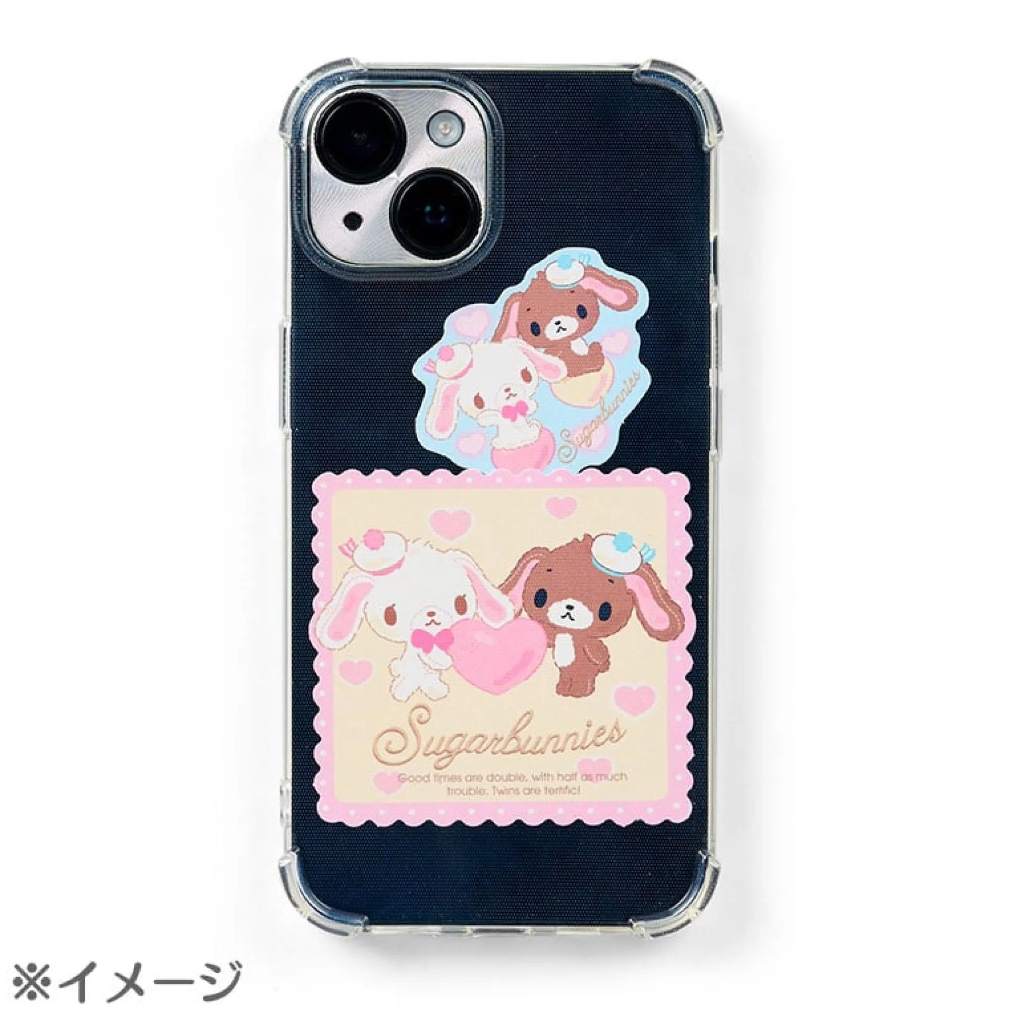 Japan Original Sugarbunnies 16-pc Sticker Pack (Heisei Fluffy Heart Series)