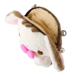 Japan Original Sugarbunnies Plush Mini Crossbody Bag (Heisei Fluffy Heart Series)