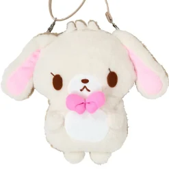 Japan Original Sugarbunnies Plush Mini Crossbody Bag (Heisei Fluffy Heart Series)
