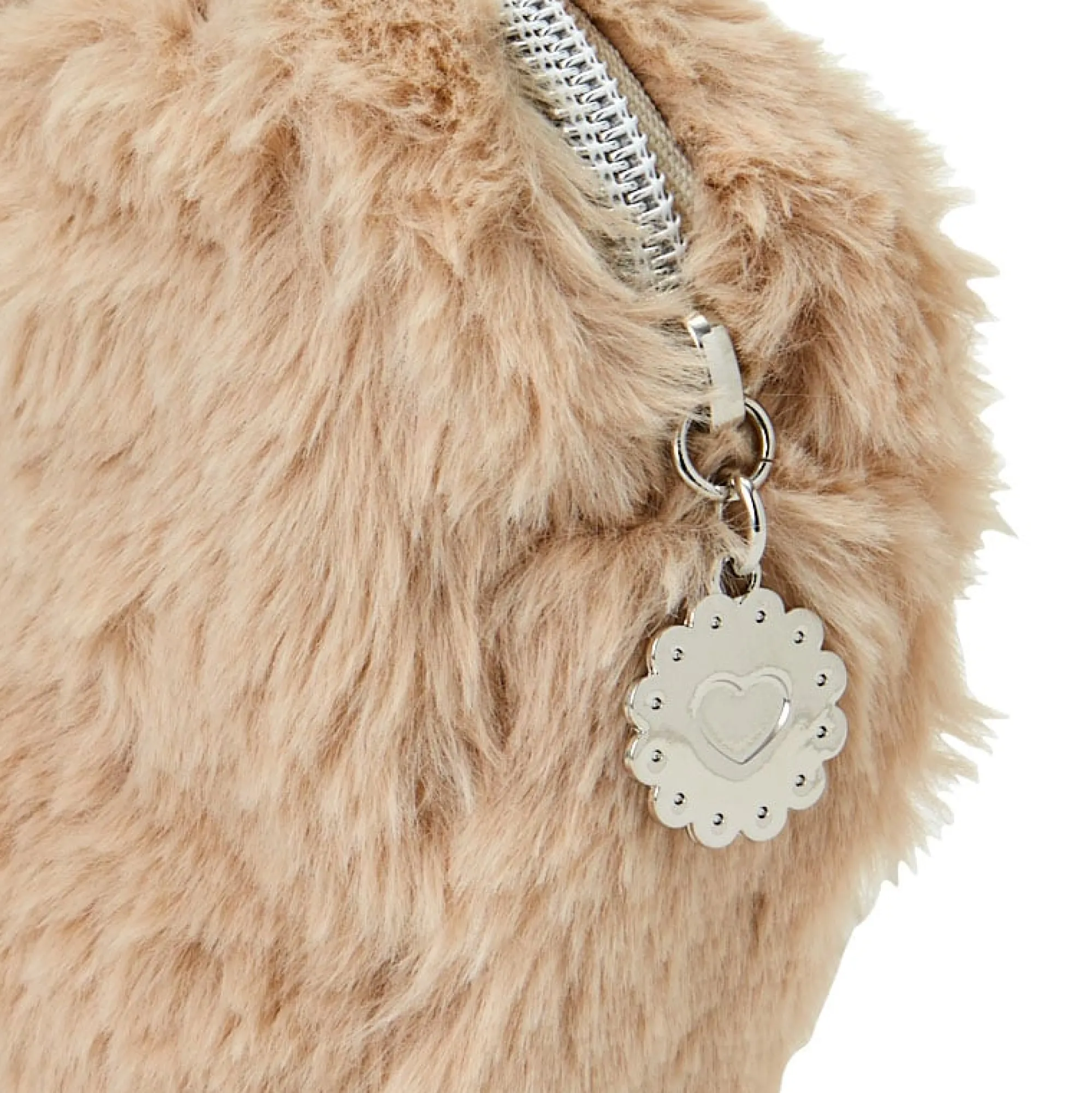 Japan Original Sugarbunnies Plush Zipper Pouch (Heisei Fluffy Heart Series)