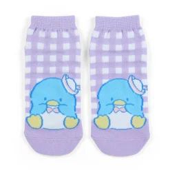 Japan Original Tuxedosam Checkered Ankle Socks