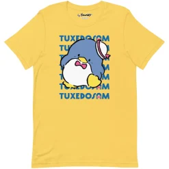 Printful Tuxedosam Watashi Wa T-Shirt (Yellow)