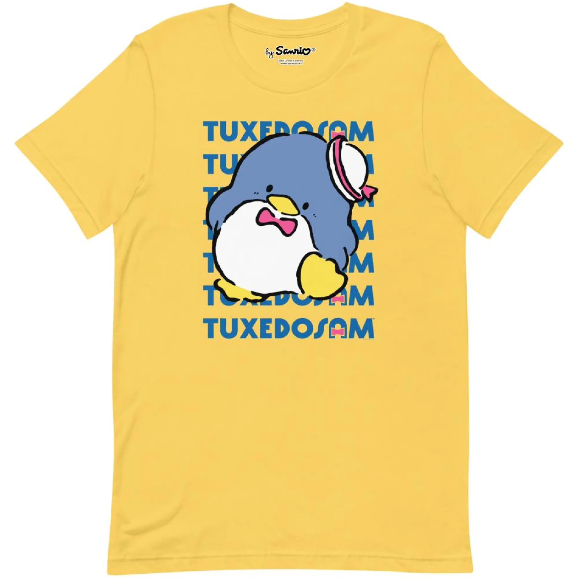 Printful Tuxedosam Watashi Wa T-Shirt (Yellow)