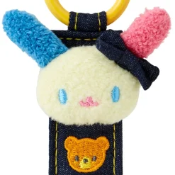 Japan Original U*SA*HA*NA Logo Keychain (Denim Patch Series)