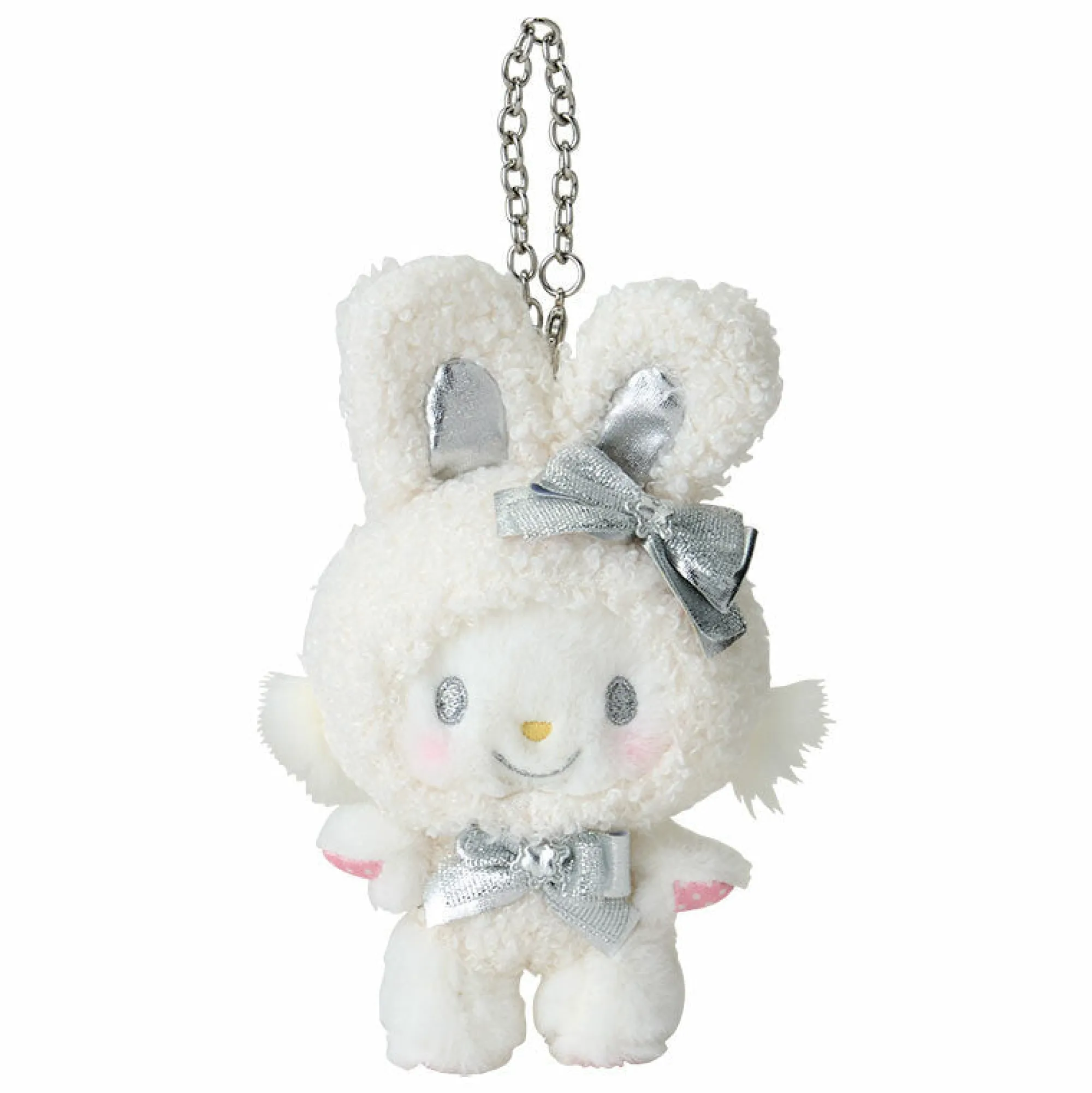 Japan Original Wish me mell Plush Mascot Bag Charm (Snow Bunny Series)