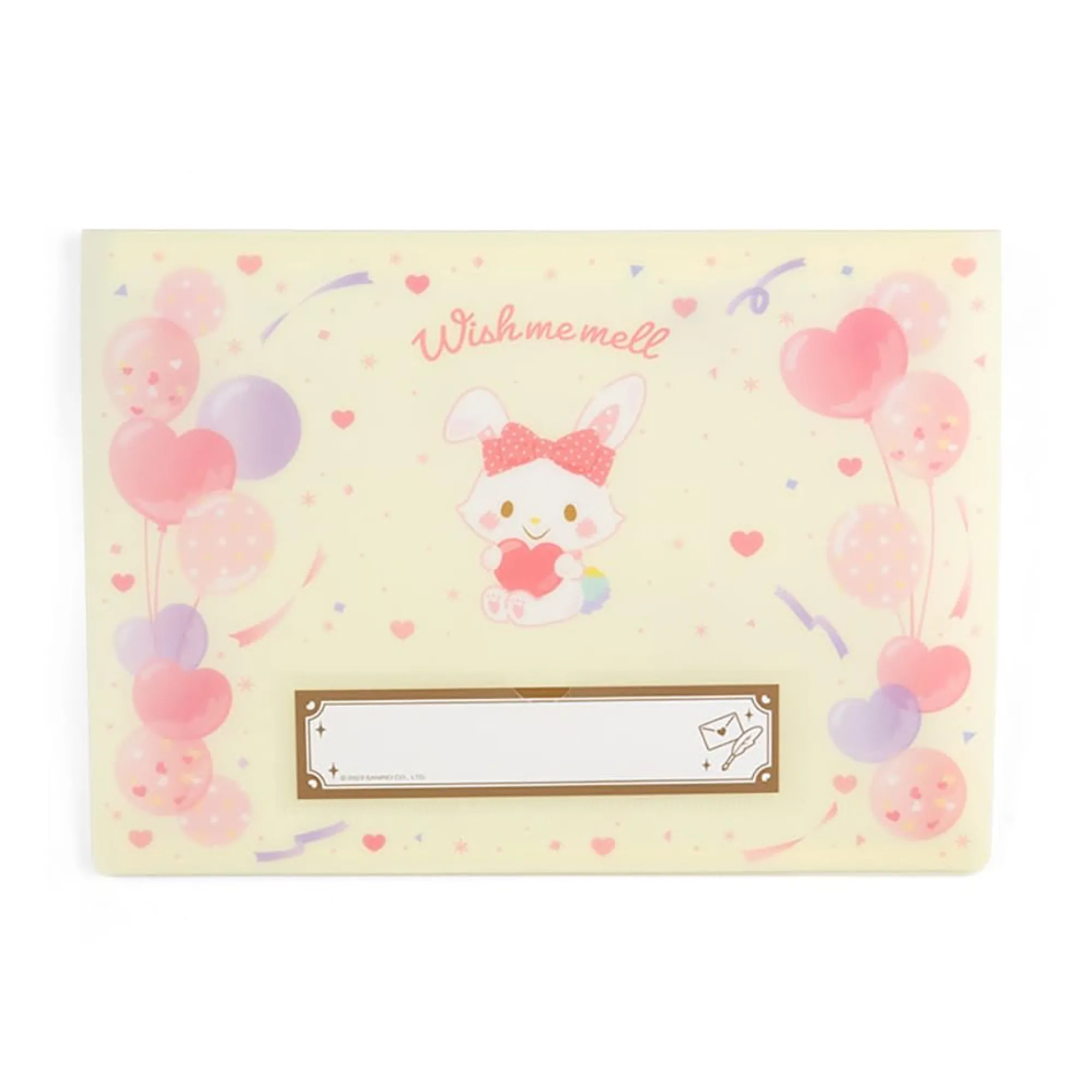 Japan Original Wish me mell Ticket File Folder